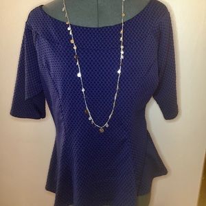 Pink Clove 14 XL blue top